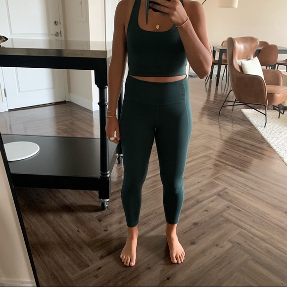 Girlfriend Moss Compressive High-Rise Legging - Picture 2 of 8